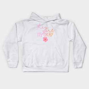 hey girl Kids Hoodie